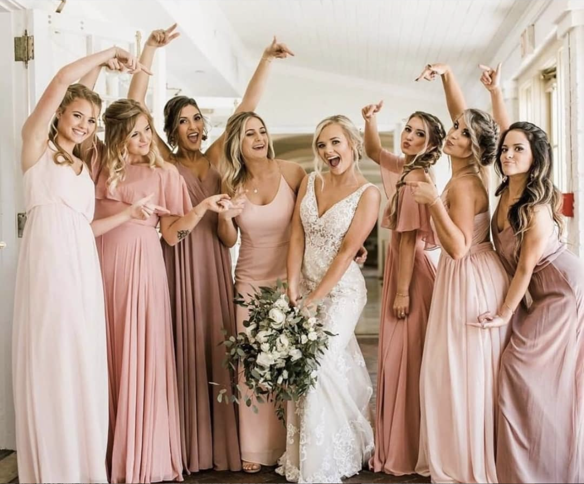 The Prettiest Pink Wedding Dresses: Shop Our Favourites